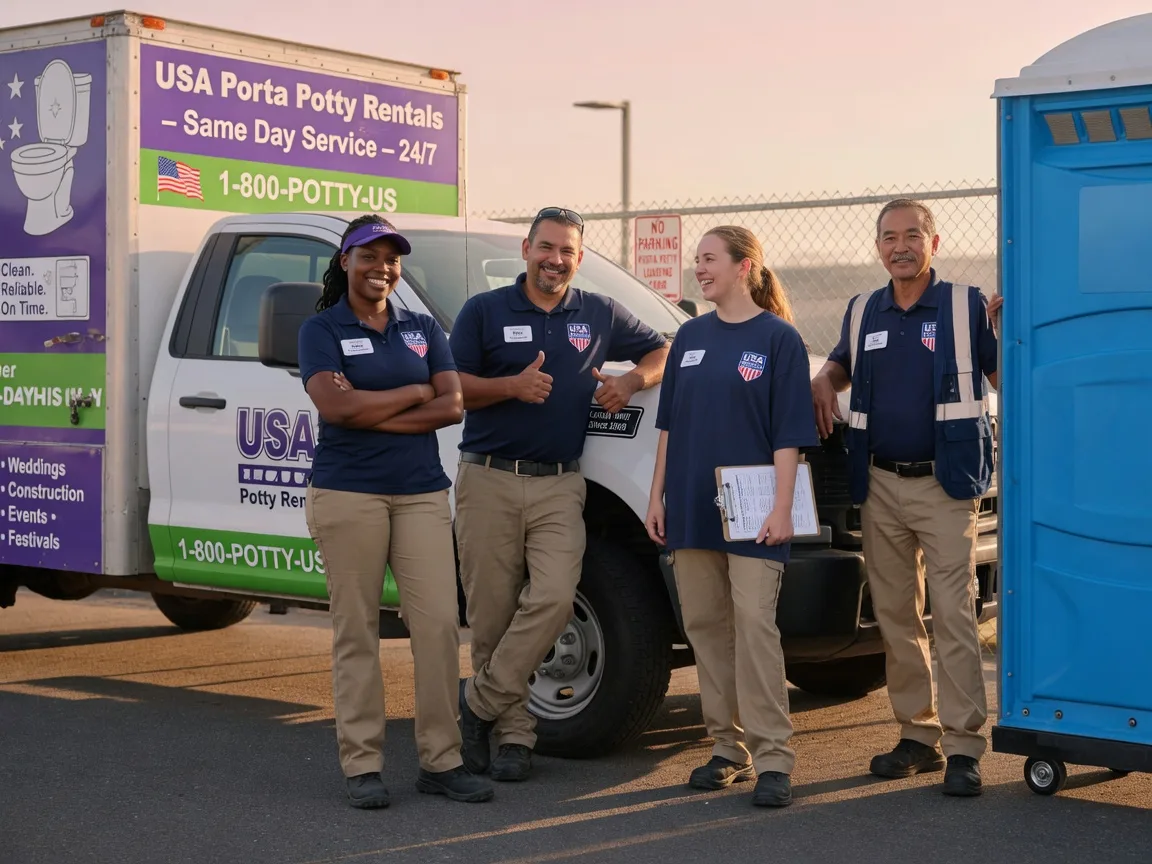 Porta Potty Rental company in New Berlinville, PA